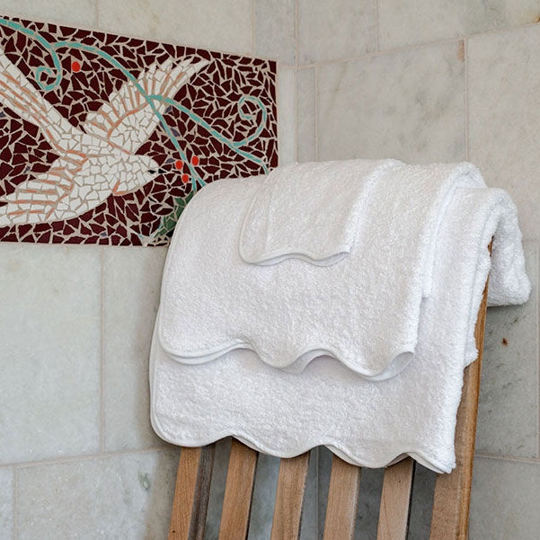 Jan de Luz Embroidered Bar Towel Series