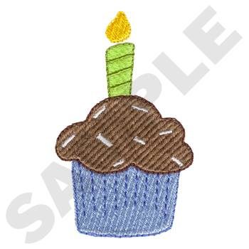 FD0402 Cupcake With Candle