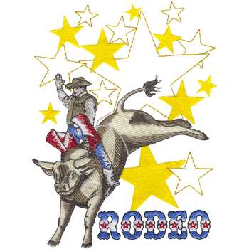 HR1167 Rodeo Bull Rider