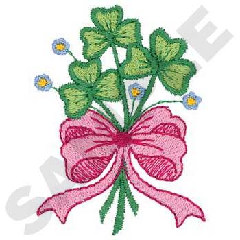 HY0064 St Patricks Bouquet - St. Patrick's Day Embroidery