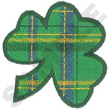 HY0077 Shamrock Tartan - St. Patrick's Day Embroidery