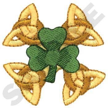 HY0308 Shamrock 3 - St. Patrick's Day Embroidery