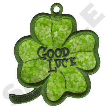 HY0940 Good Luck - St. Patrick's Day Embroidery