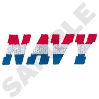 #SR0028 Navy - Military Embroidery - Jan de Luz Linens