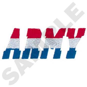 #SR0030 Army - Military Embroidery - Jan de Luz Linens