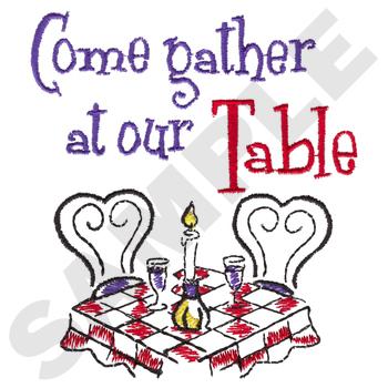 Come Together At Our Table KC0751