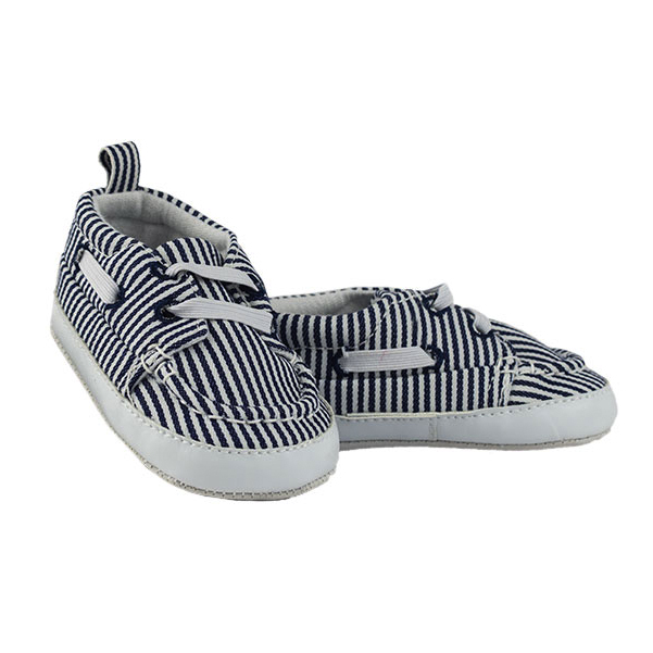 Striped Sneakers Baby Shoes | Jan de Luz Linens