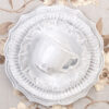 White Ruffle Dinner Plate Set - Image 6