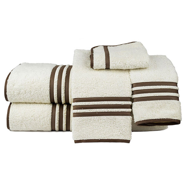 Brown Biarritz Towel Collection