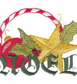 HY0635 Noel - Christmas Embroidery - Jan de Luz Linens