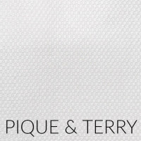 Pique & Terry Fabric - Jan de Luz Linens