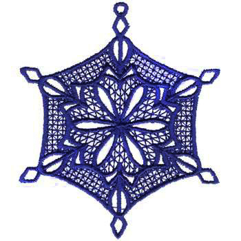 #XM1346 Snowflake Cross Hatch - Cross Hatch Embroidery - Jan de Luz Linens