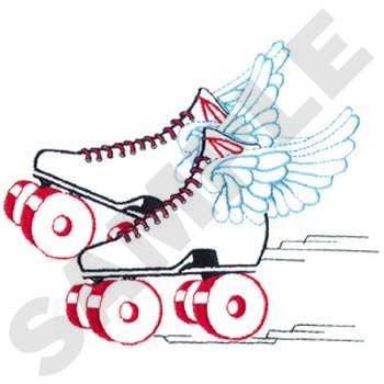 SP0772 - Roller Skating Embroidery