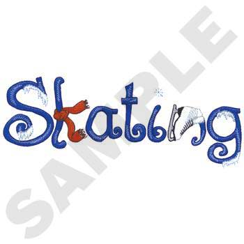 SP3411 - Ice Skating Embroidery