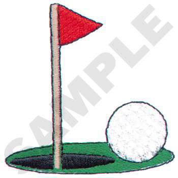 SP0170 Golf Ball On Green