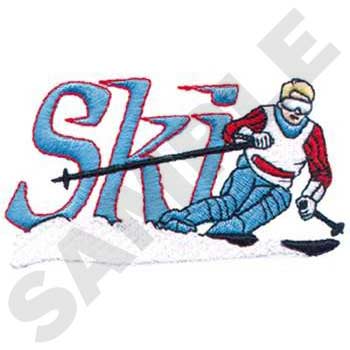 SP0271 - Skiing Embroidery