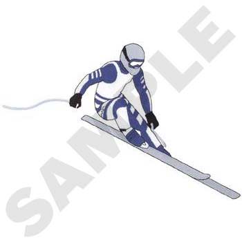 SP1881 - Skiing Embroidery