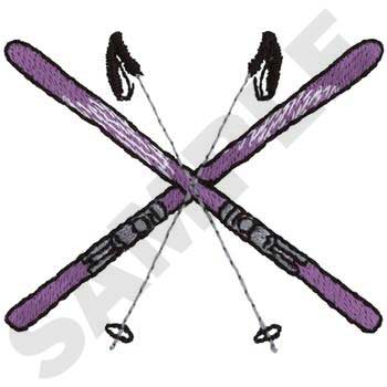 SP2929 - Skiing Embroidery