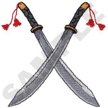 SP3166 Chinese Broadswords