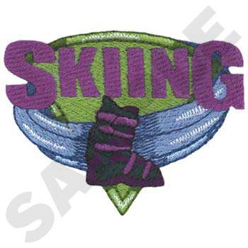 SP3357 - Skiing Embroidery