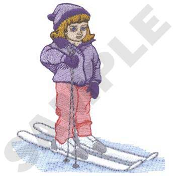 SP3394 - Skiing Embroidery