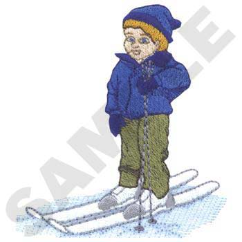 SP3395 - Skiing Embroidery