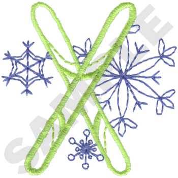 SP4965 - Skiing Embroidery