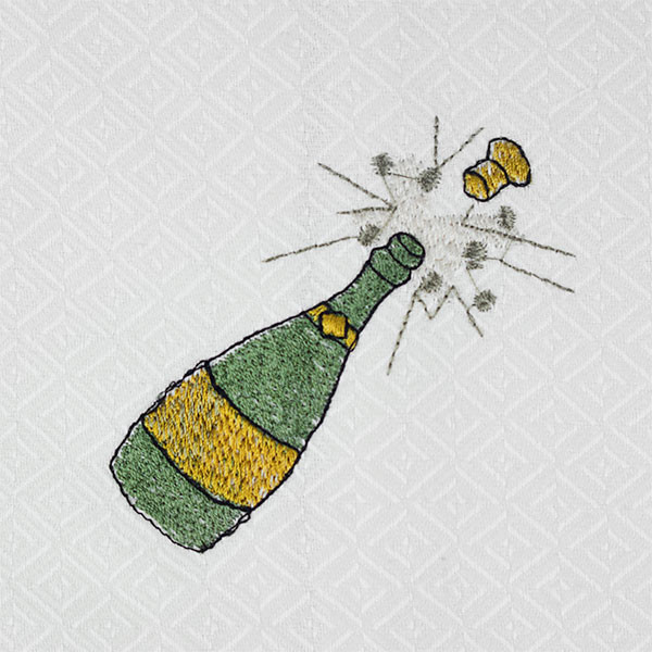 Champagne bottle