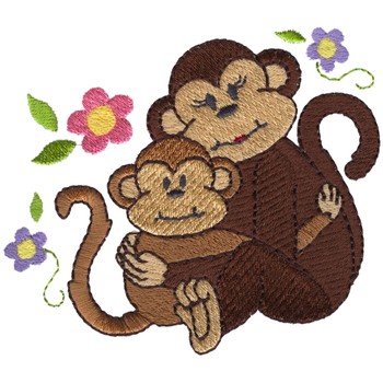 Hugging Monkeys HY0852