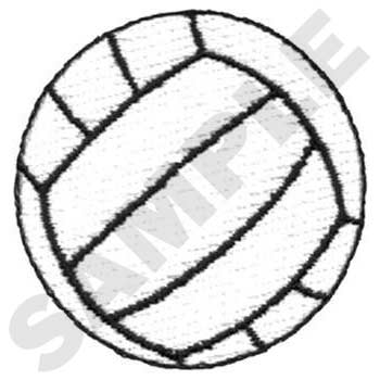 Volleyball 6 #SP0040 - Volleyball Embroidery - Jan de Luz Linens