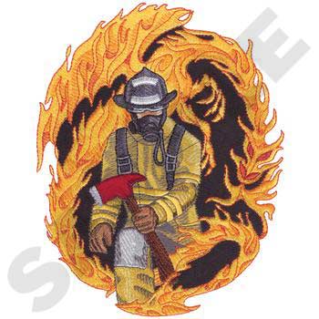 Firefighting Oval #FR0133