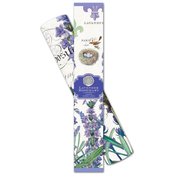 Paper Scented Drawer Liners - Lavender Rosemary - Jan de Luz Linens