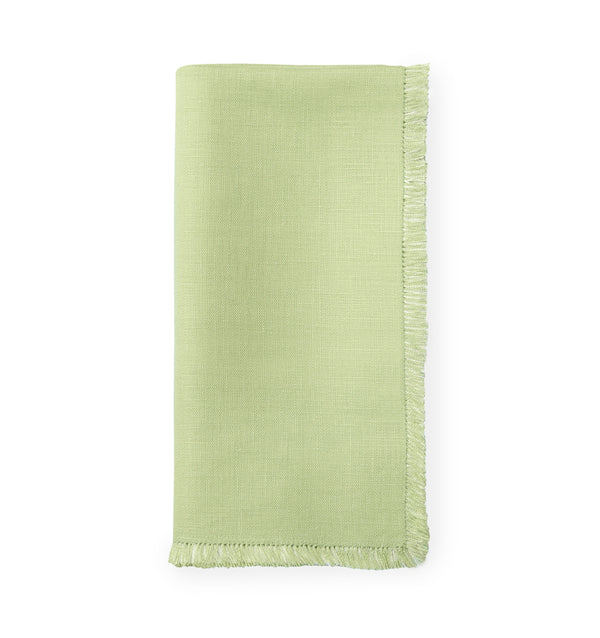 light green napkin