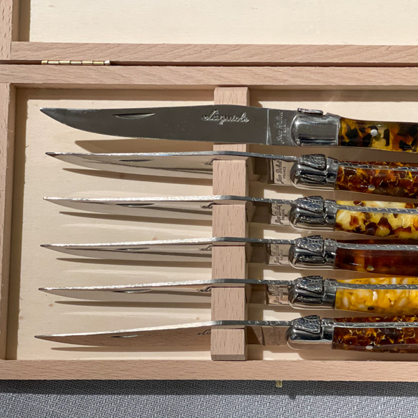 Chateaubriand Steak Knife Box Set Series - Jan de Luz Linens