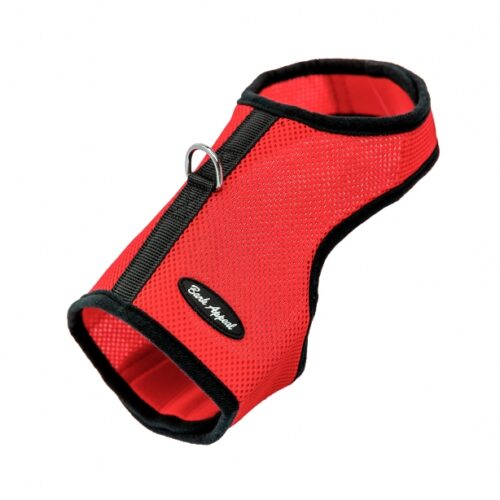 dog harness wrap red