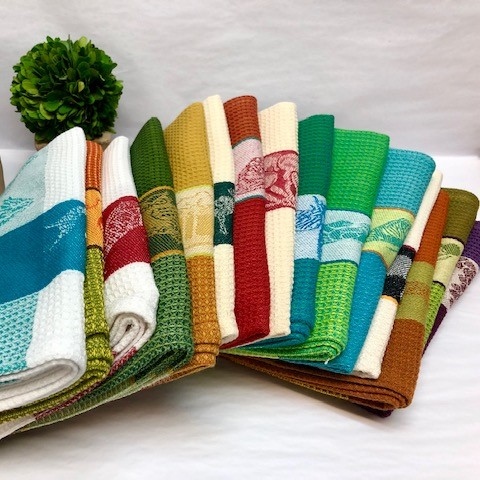 dish towels with nature themes