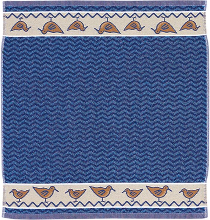 terry dish towel blue seagull
