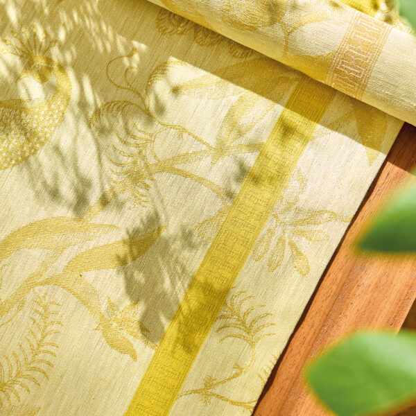 L'Orangeraie French linen Table Runner- Jan de Luz Linens